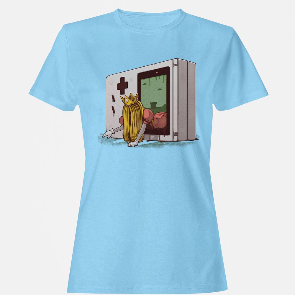 Women's T-Shirt - LKU5849W - Light Blue - 8