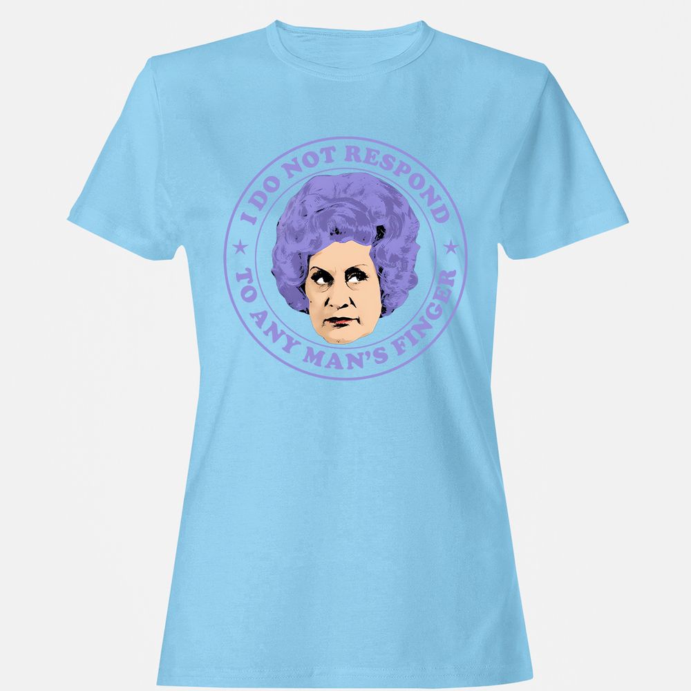 Women's T-Shirt - 6LEB9EBT - Light Blue - 8