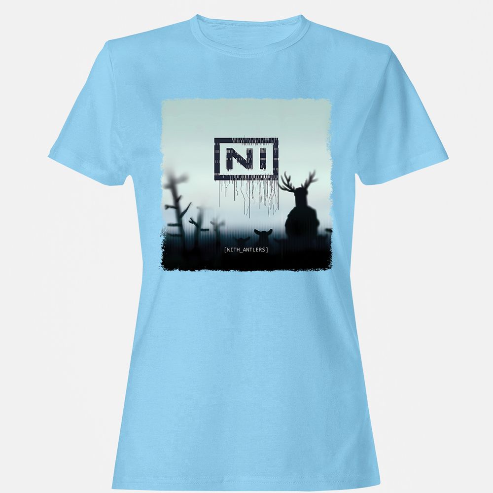 Women's T-Shirt - HM5MT57B - Light Blue - 8