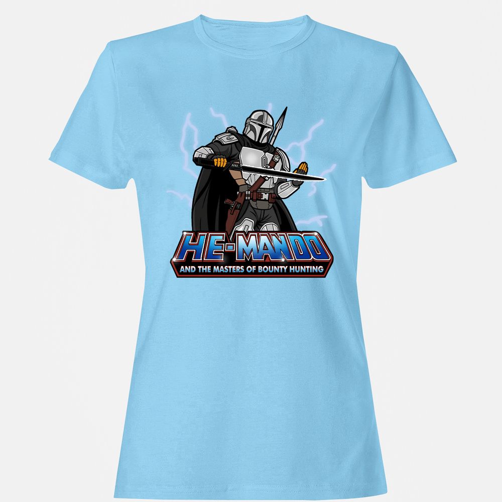 Women's T-Shirt - B2SDT9KH - Light Blue - 8