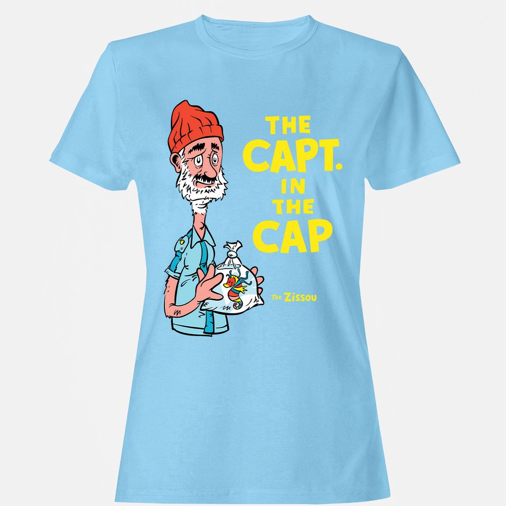 Women's T-Shirt - 26V7BLYD - Light Blue - 8
