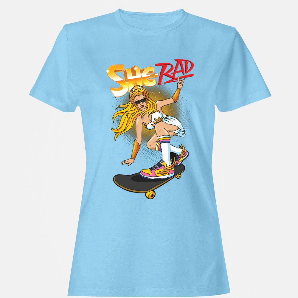 Women's T-Shirt - 9NJDFJ73 - Light Blue - 8