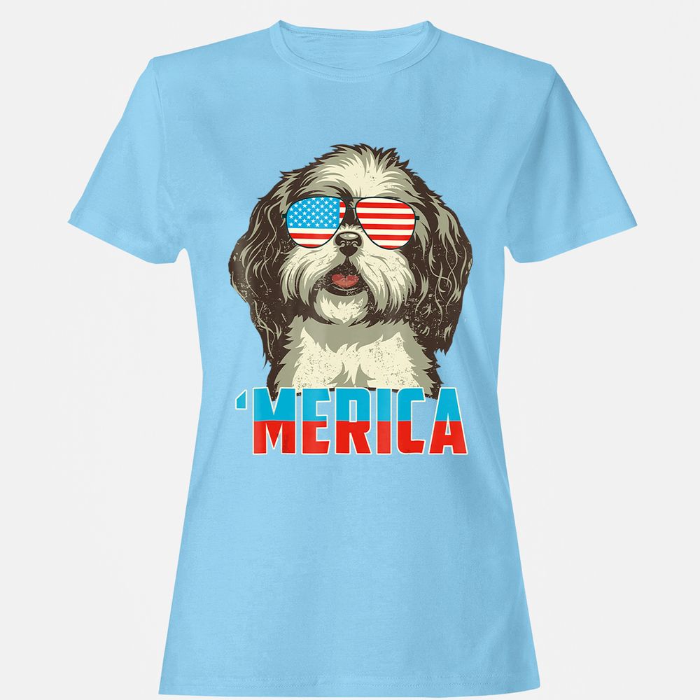 Women's T-Shirt - 2J2D7PJC - Light Blue - 8