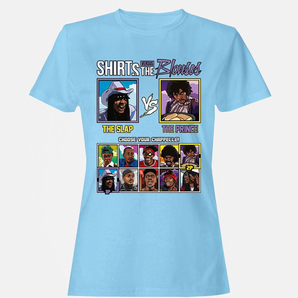 Women's T-Shirt - LVNZ6A3V - Light Blue - 8