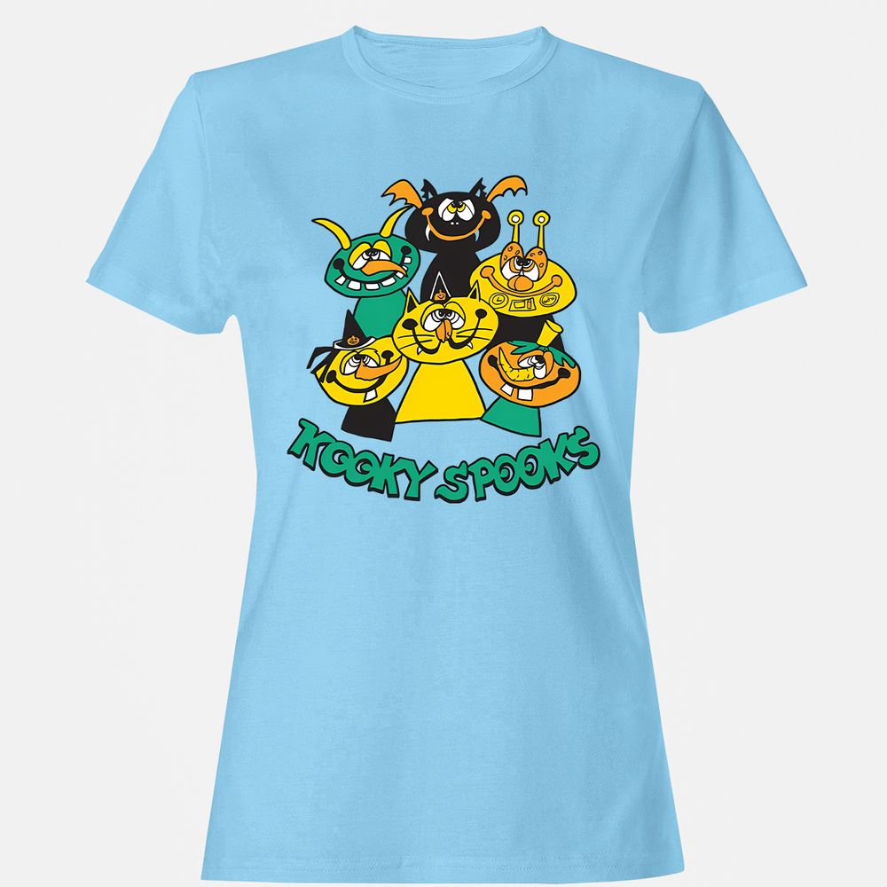 Women's T-Shirt - KF79F1QN - Light Blue - 8