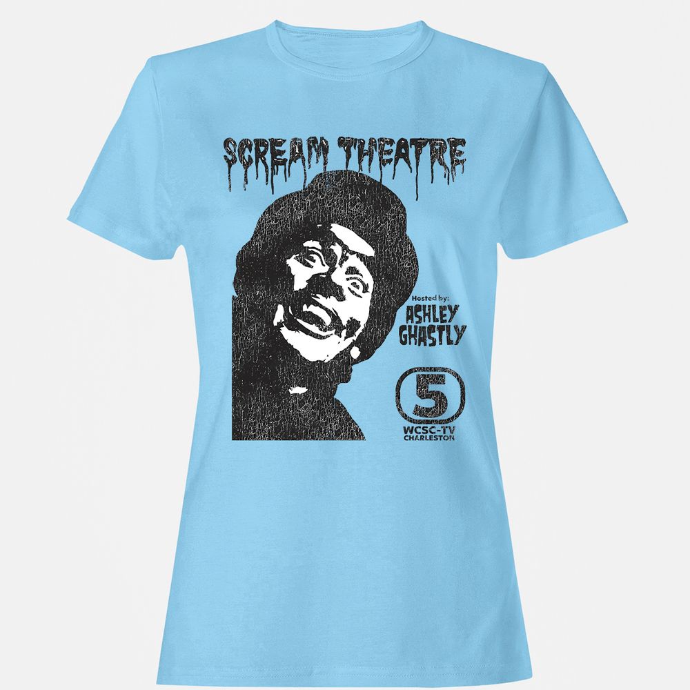 Women's T-Shirt - D7C7F6TD - Light Blue - 8