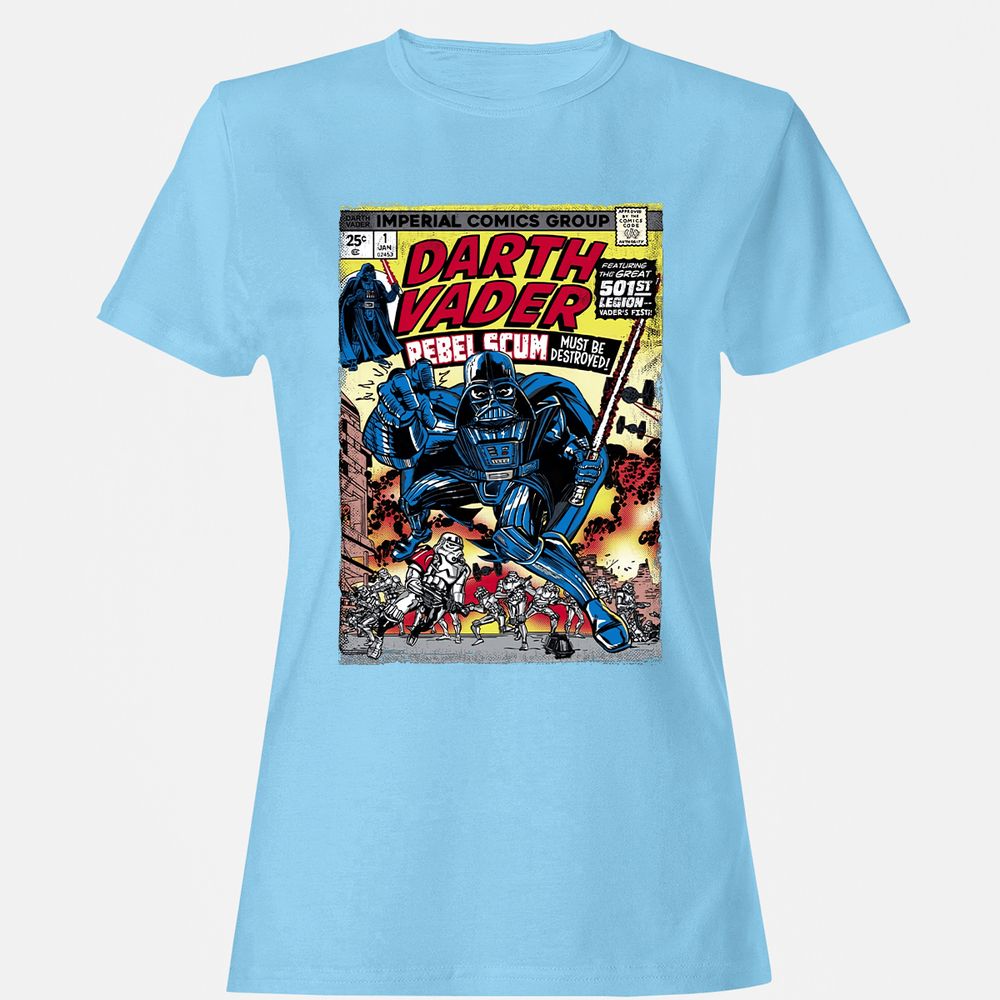 Women's T-Shirt - JX7NMADT - Light Blue - 8