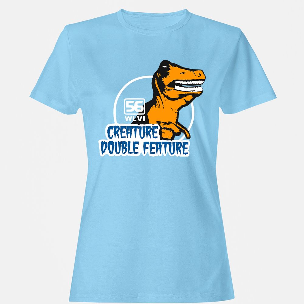 Women's T-Shirt - TJX4RWMR - Light Blue - 8