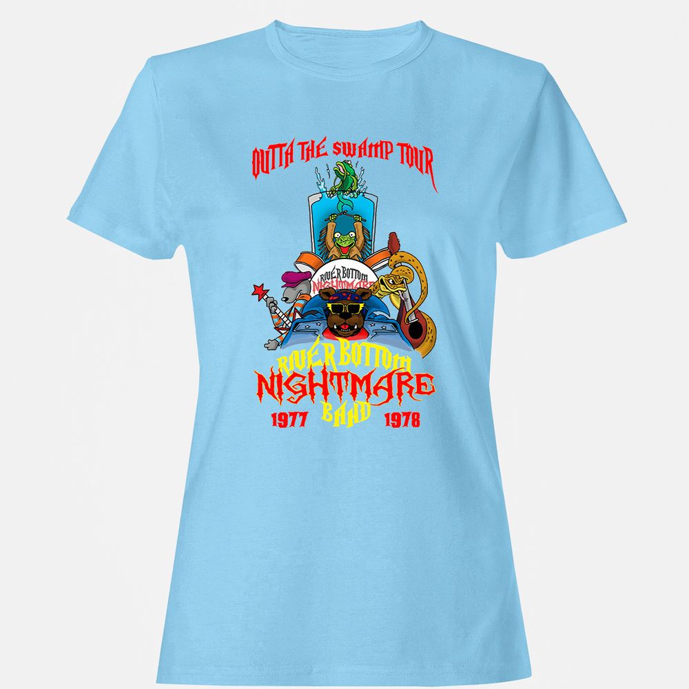 Women's T-Shirt - 2CZRFGZU - Light Blue - 8