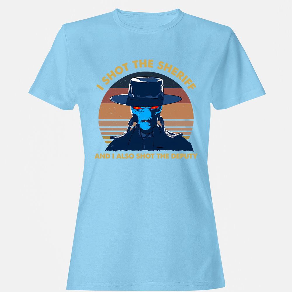 Women's T-Shirt - CJ1HDSND - Light Blue - 8