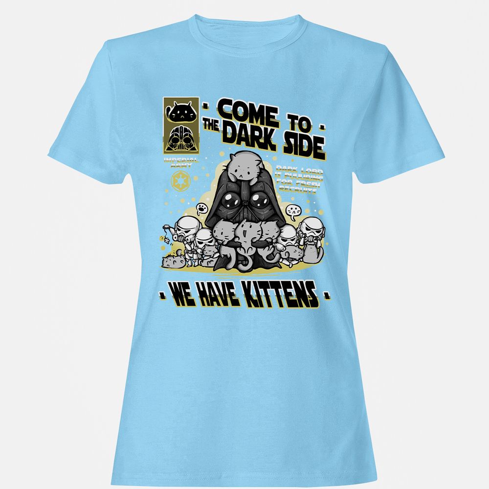 Women's T-Shirt - DKQVTQ1X - Light Blue - 8