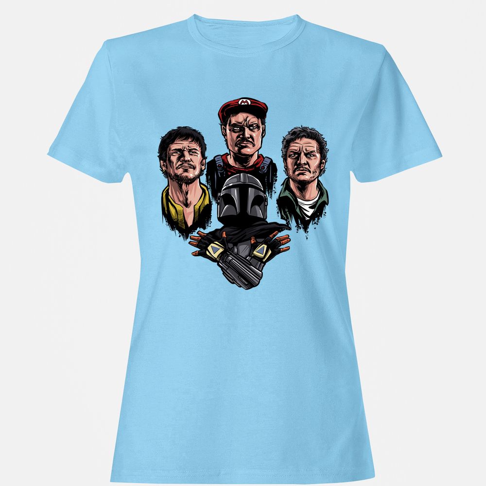 Women's T-Shirt - 1GKQSNVJ - Light Blue - 8