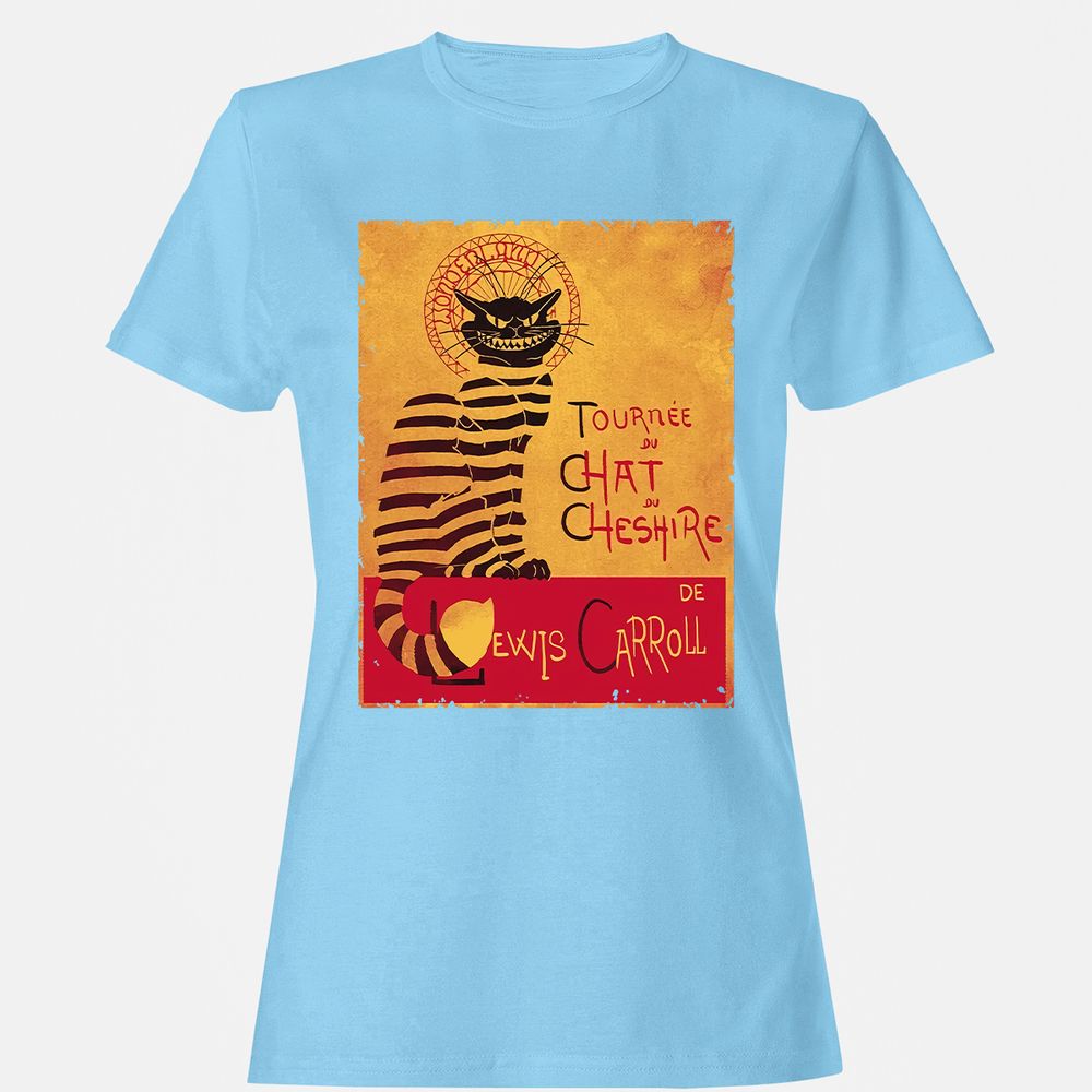 Women's T-Shirt - L1V67HXD - Light Blue - 8