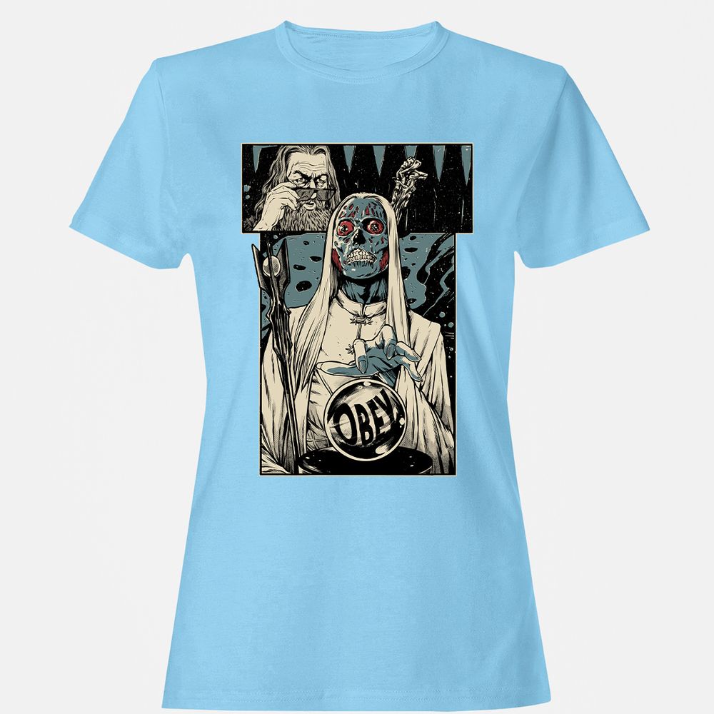 Women's T-Shirt - 5S82964A - Light Blue - 8
