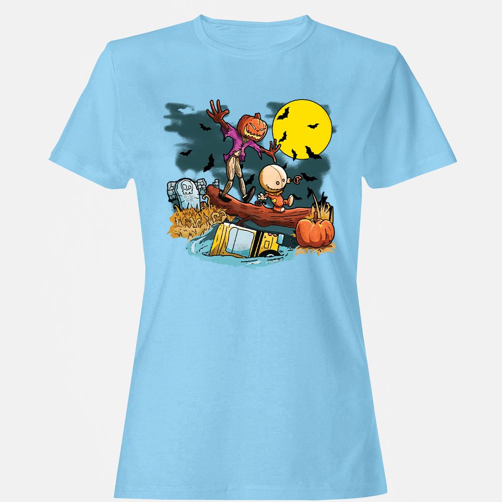 Women's T-Shirt - UC8W7Q6T - Light Blue - 8