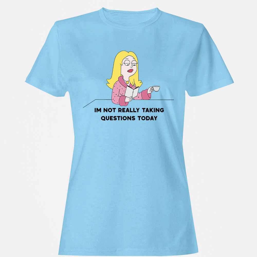 Women's T-Shirt - 87NUW1VX - Light Blue - 8