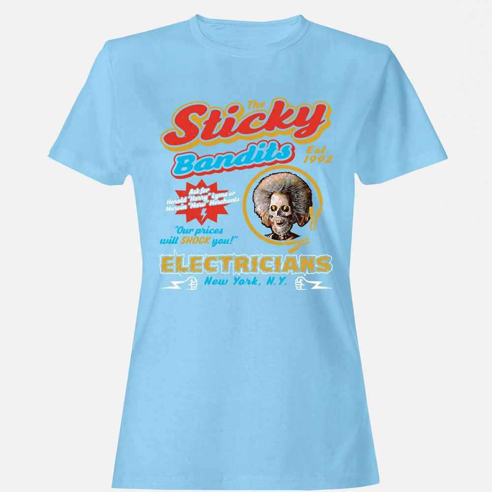 Women's T-Shirt - W9NWPLGB - Light Blue - 8