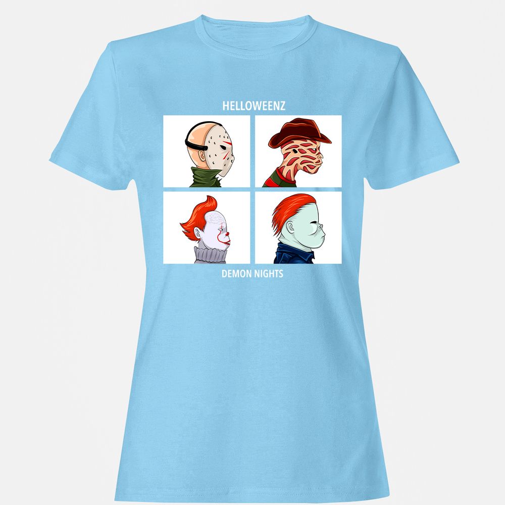 Women's T-Shirt - 3R5V379T - Light Blue - 8