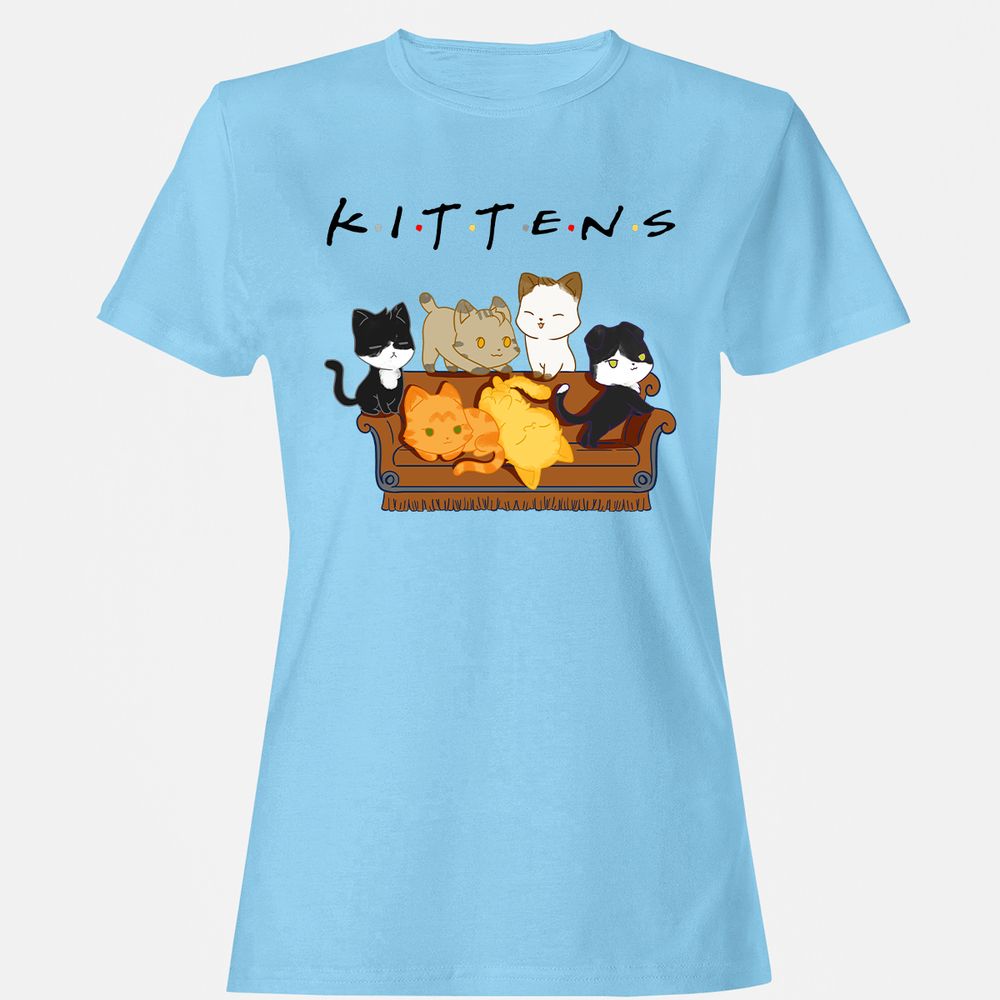 Women's T-Shirt - F788YH61 - Light Blue - 8