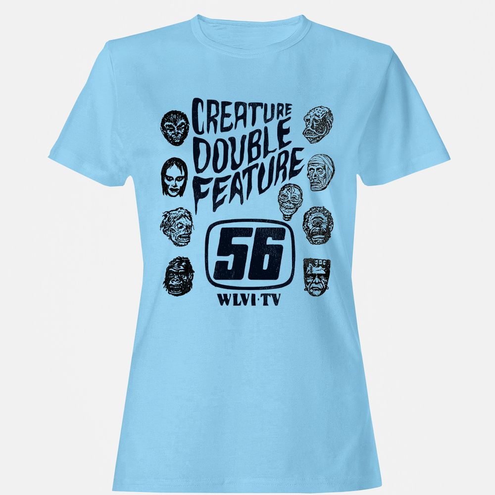 Women's T-Shirt - EBPVCDPP - Light Blue - 8