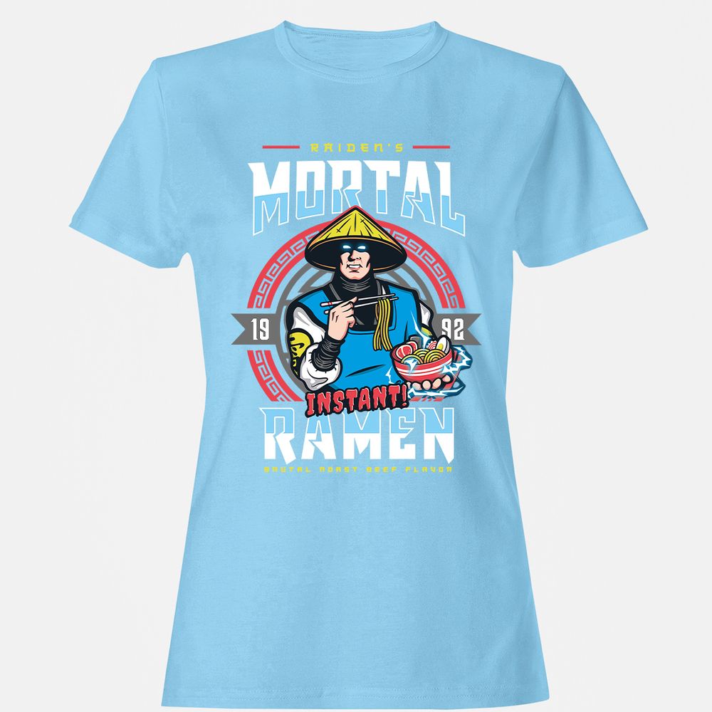 Women's T-Shirt - EE3B9NG9 - Light Blue - 8