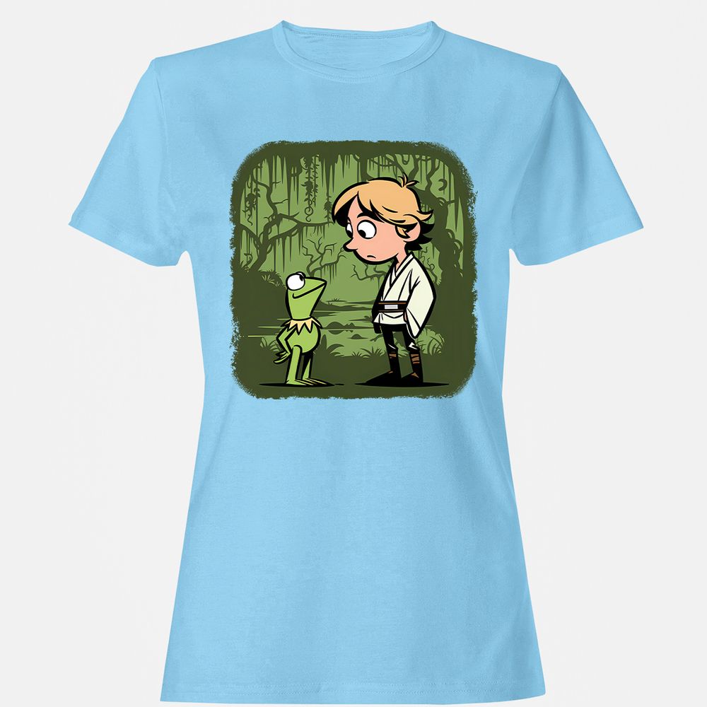 Women's T-Shirt - EF7591B1 - Light Blue - 8