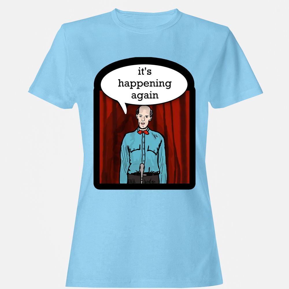 Women's T-Shirt - UV7JWBXR - Light Blue - 8