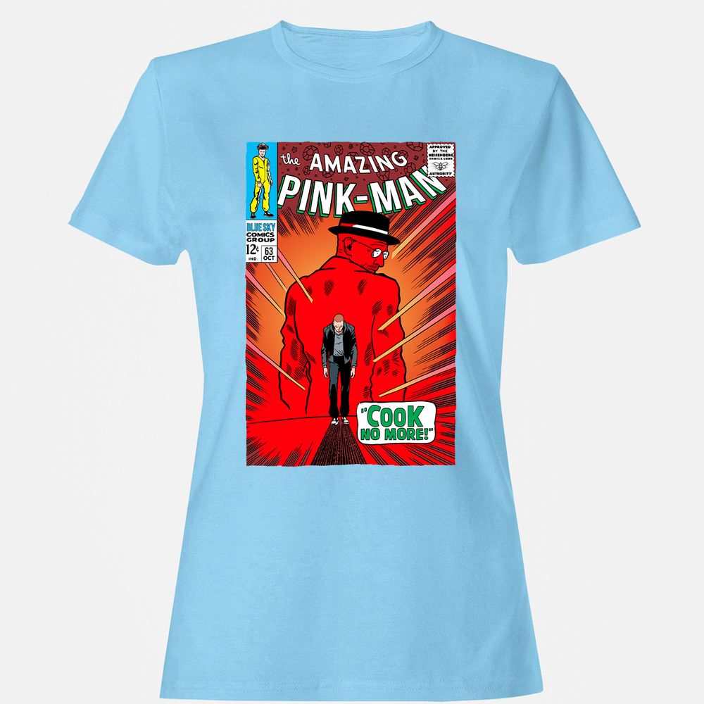 Women's T-Shirt - MBLKP6KL - Light Blue - 8
