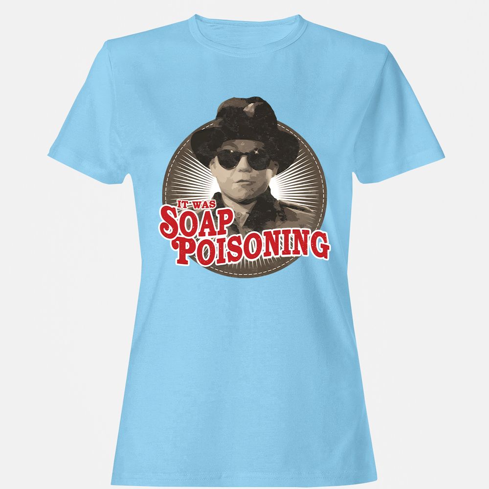 Women's T-Shirt - ZNW5QXAD - Light Blue - 8
