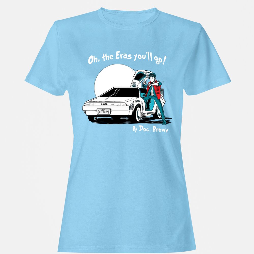 Women's T-Shirt - MSWHKXHC - Light Blue - 8