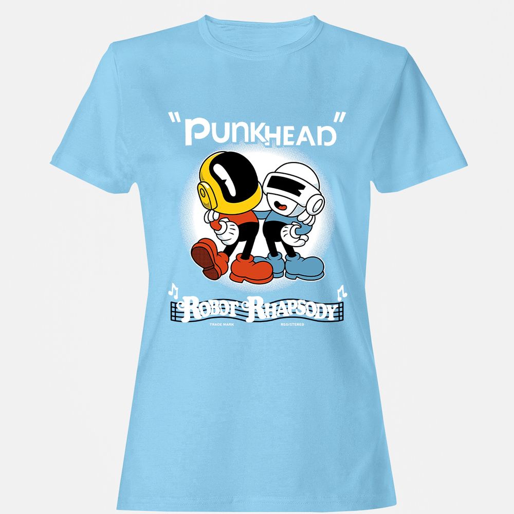 Women's T-Shirt - EK6DW7VA - Light Blue - 8