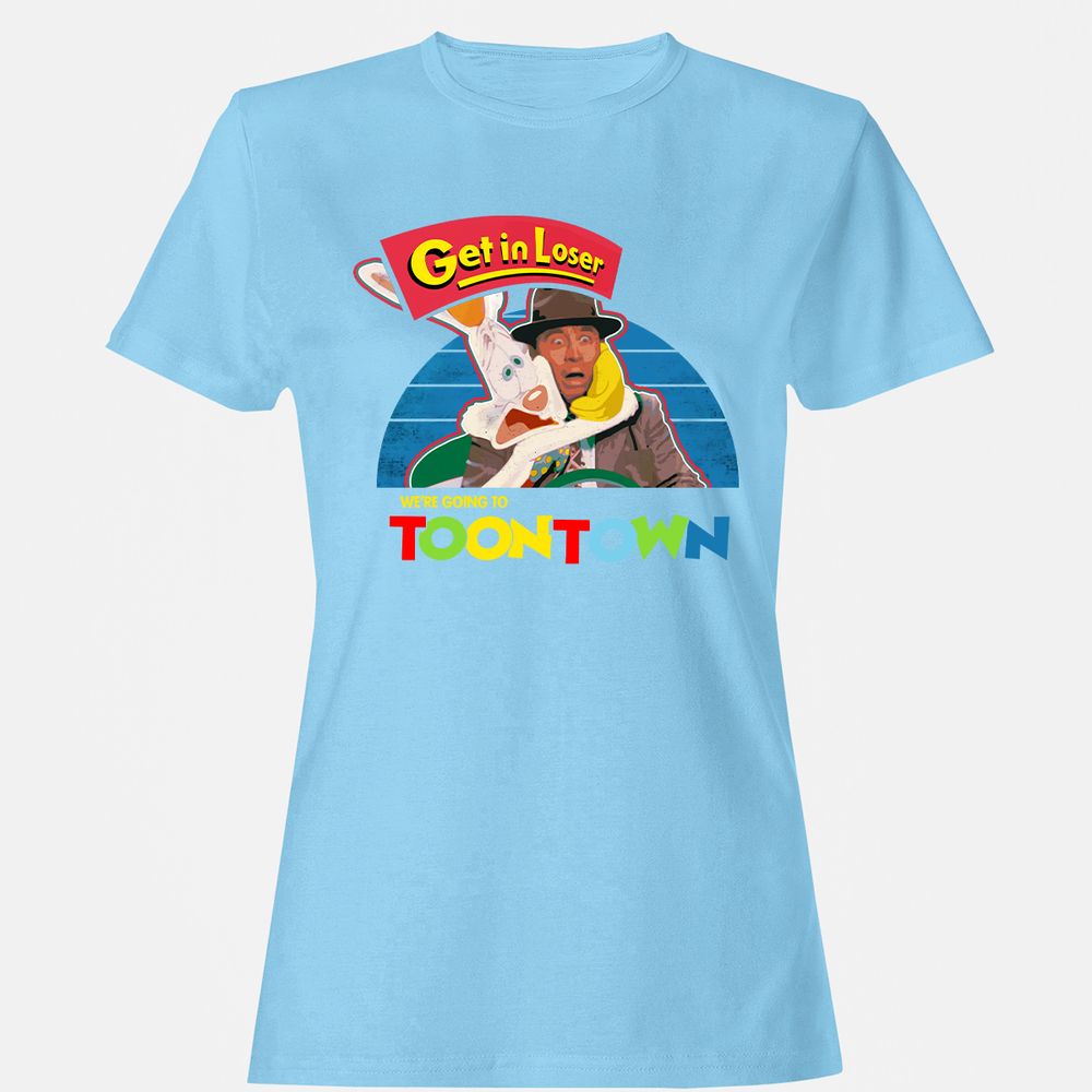 Women's T-Shirt - CWLDJLPZ - Light Blue - 8