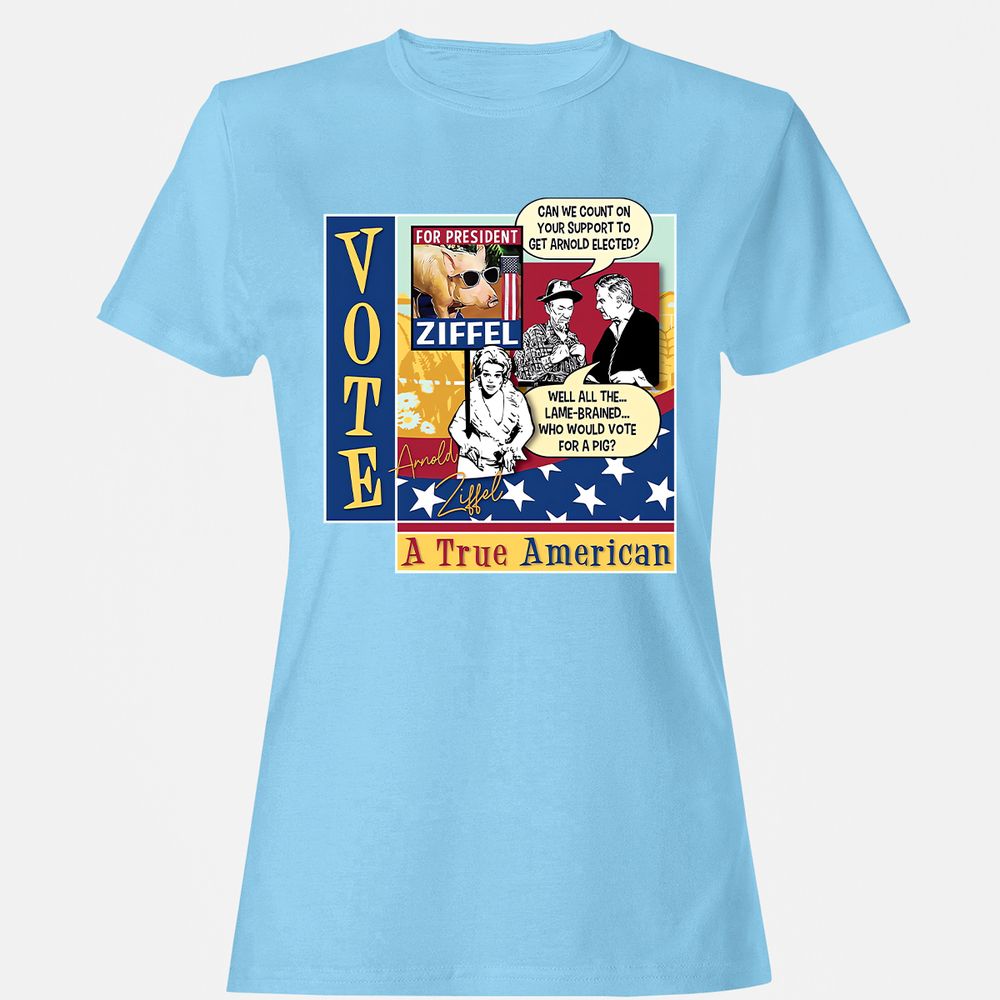 Women's T-Shirt - PSWG76YU - Light Blue - 8