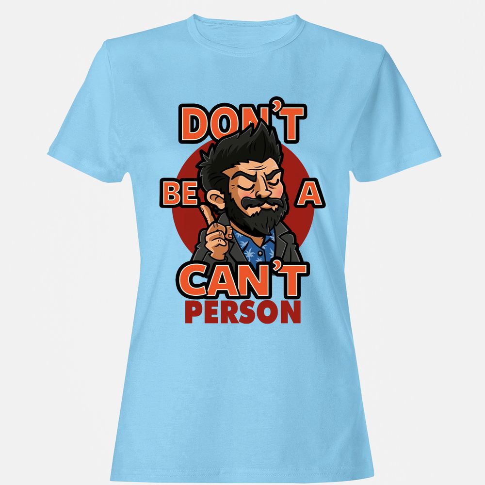 Women's T-Shirt - BEFJA6XR - Light Blue - 8