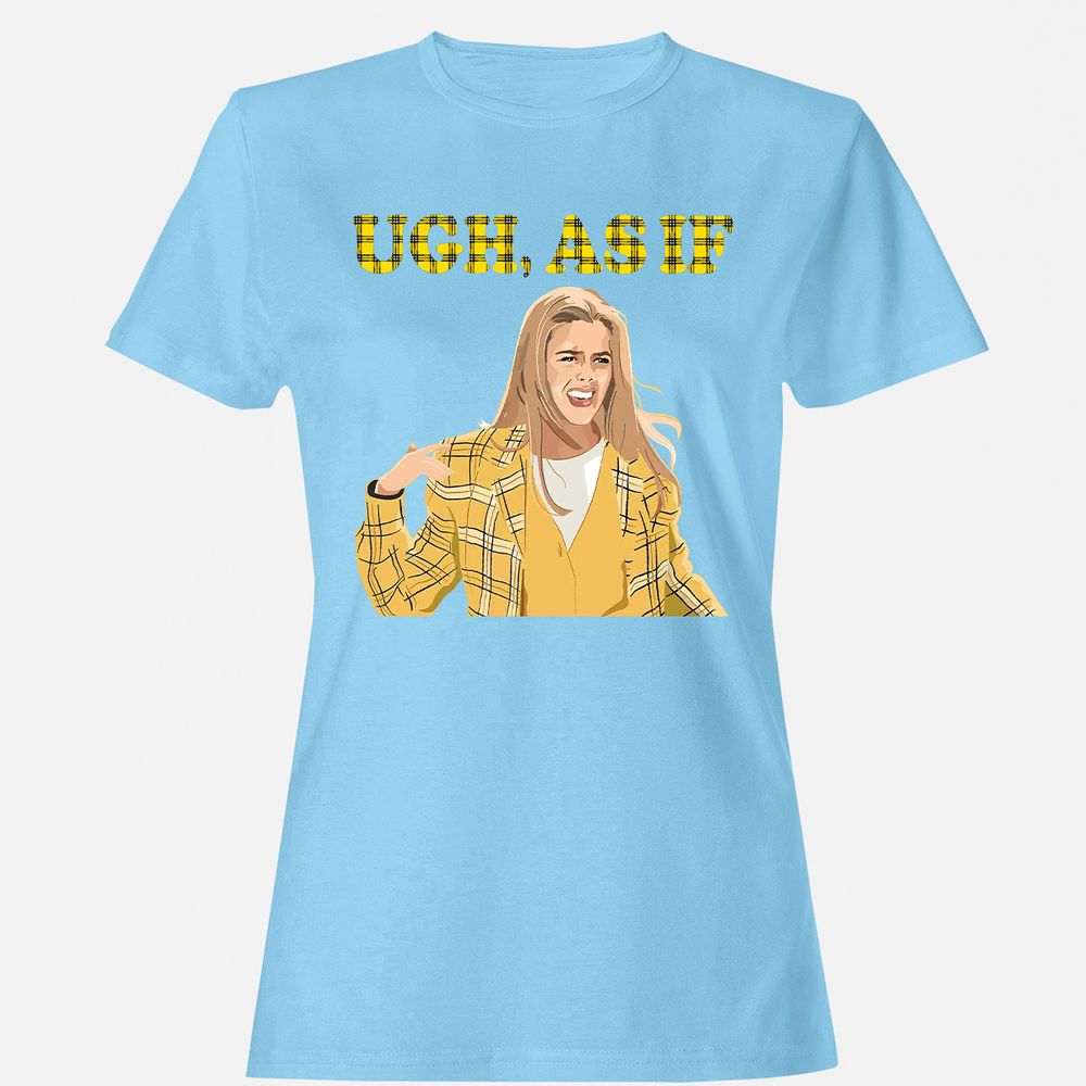 Women's T-Shirt - 7ULXRWW5 - Light Blue - 8