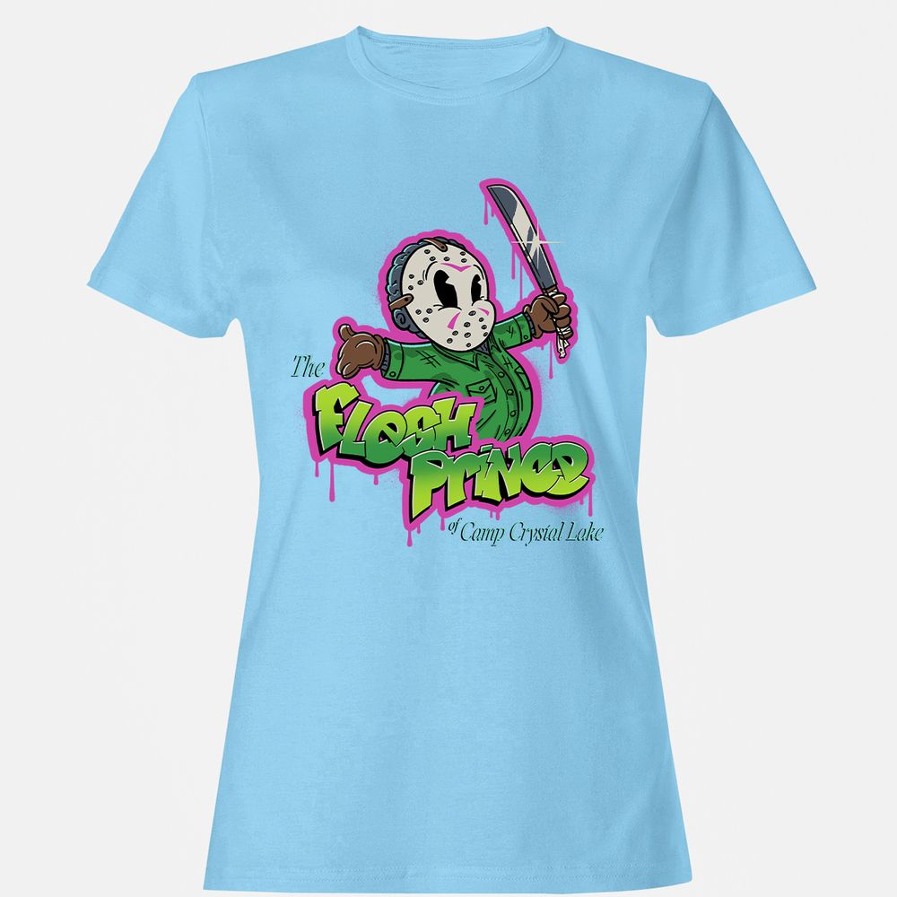 Women's T-Shirt - KZU81PEV - Light Blue - 8