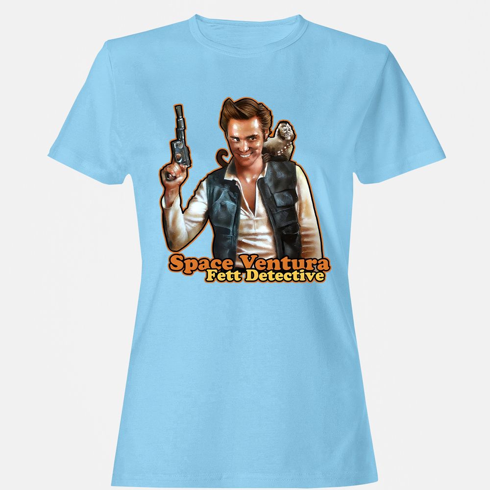 Women's T-Shirt - SH2VN9EF - Light Blue - 8