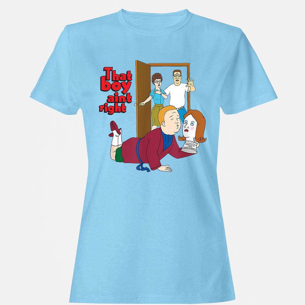 Women's T-Shirt - WJPNR4DL - Light Blue - 8