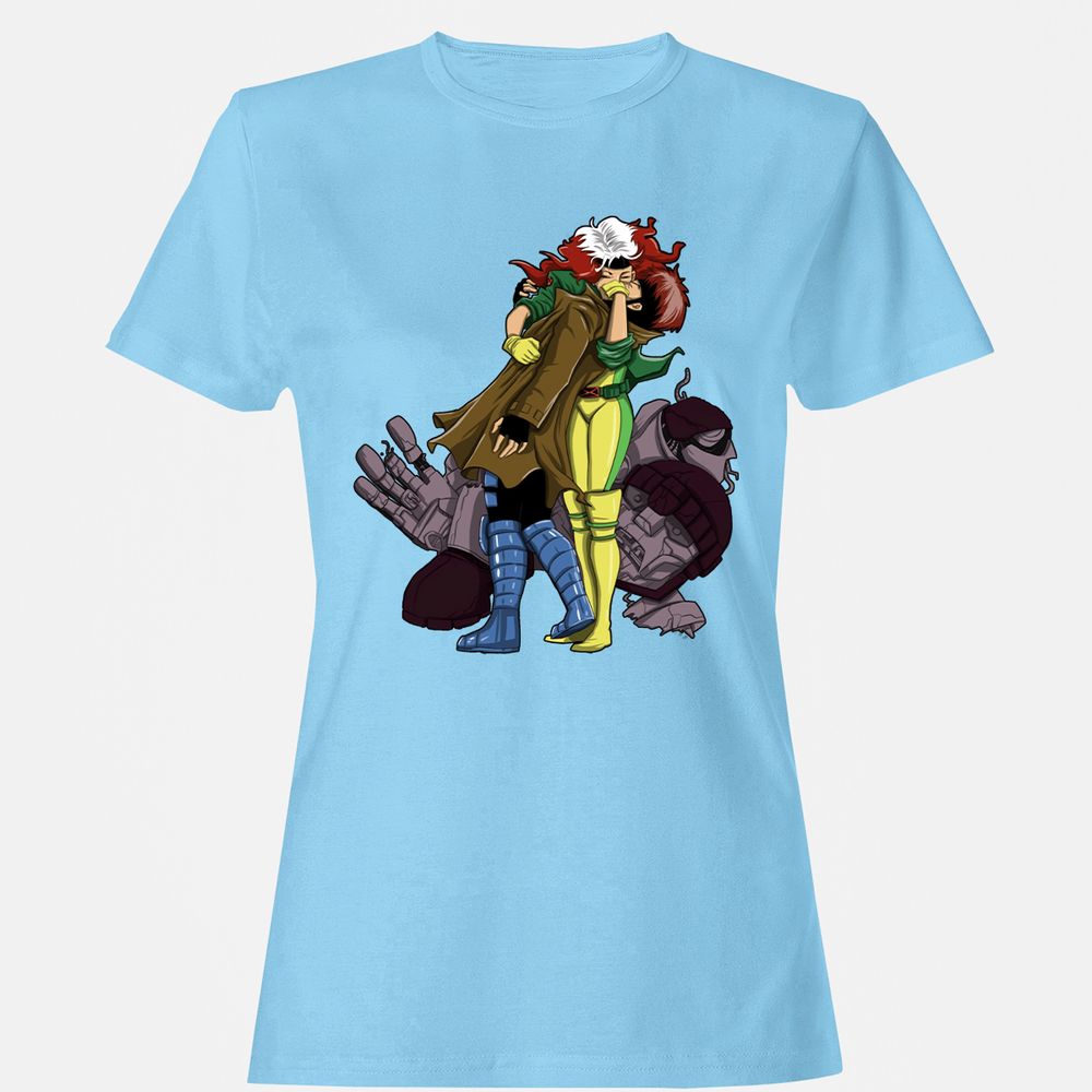 Women's T-Shirt - R28EHX2L - Light Blue - 8