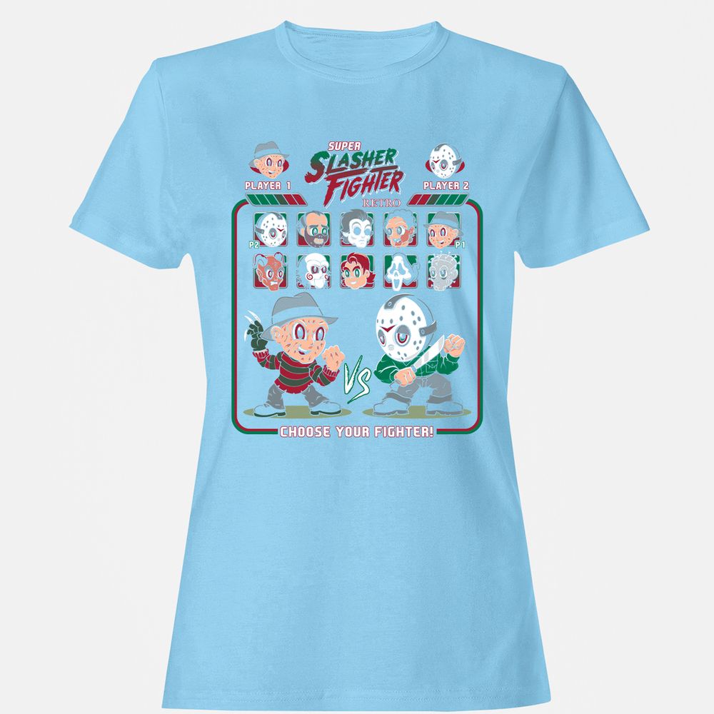 Women's T-Shirt - JG7RN8WS - Light Blue - 8