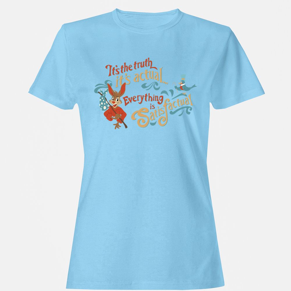 Women's T-Shirt - X8P1AKM1 - Light Blue - 8