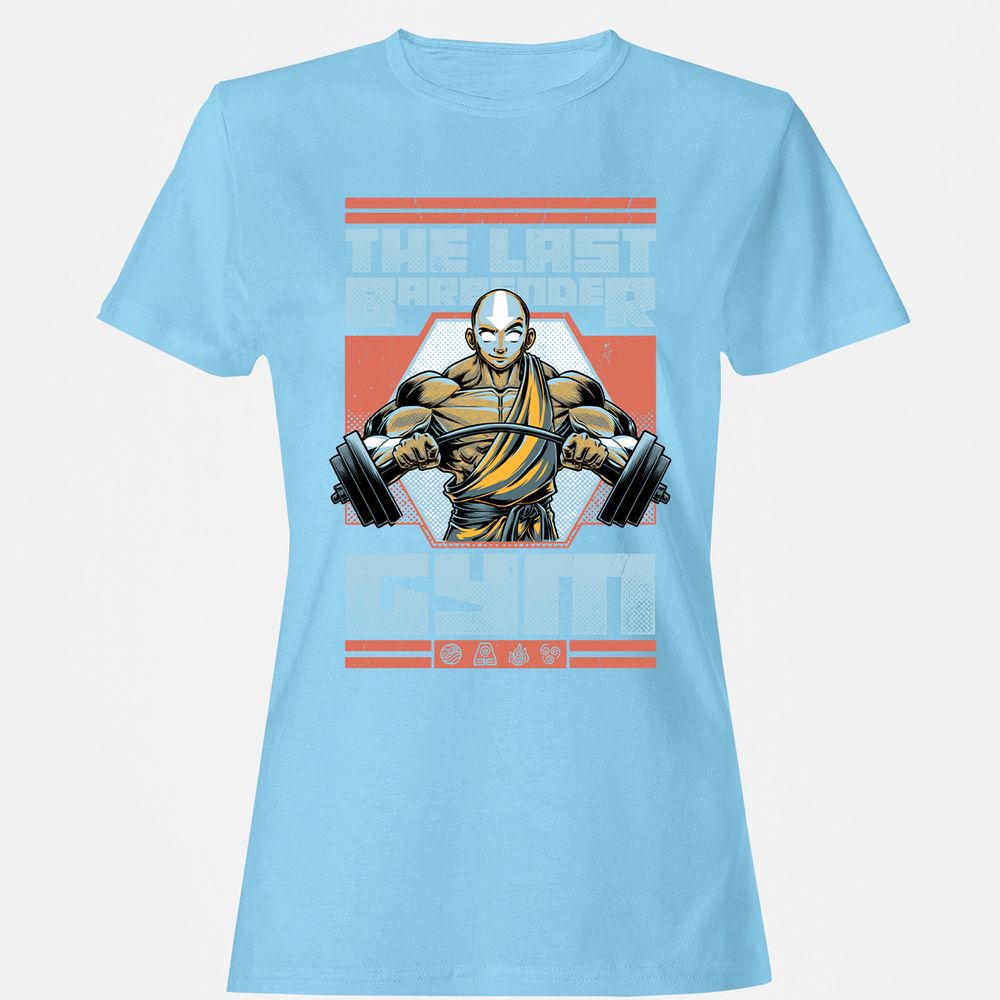 Women's T-Shirt - 6HE3GZKT - Light Blue - 8