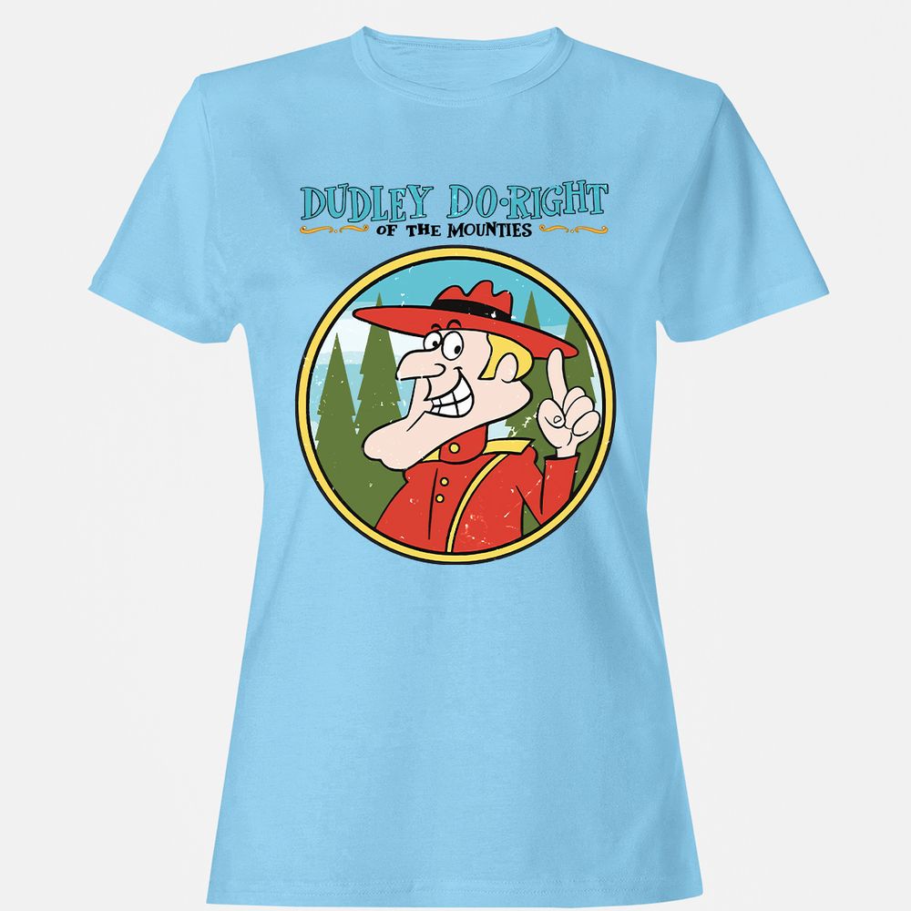 Women's T-Shirt - 7ZEP7UQW - Light Blue - 8