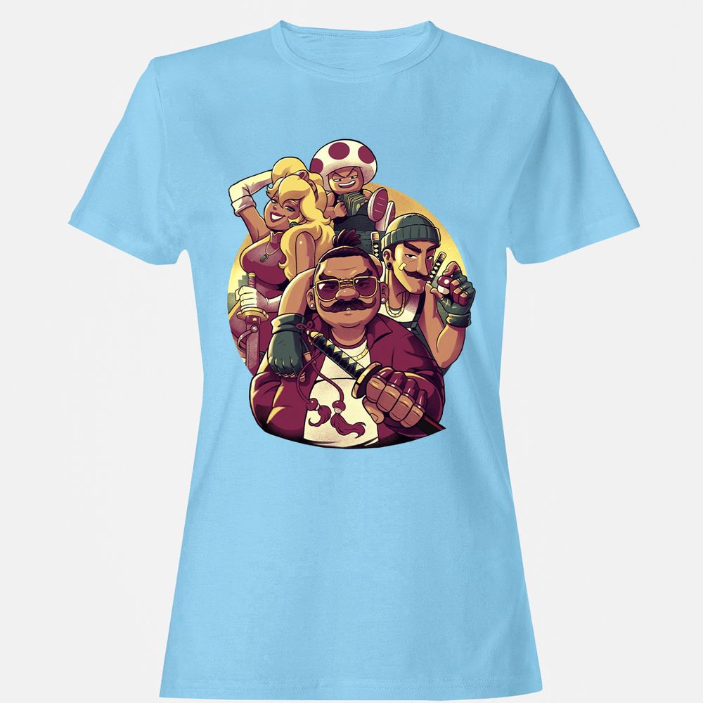 Women's T-Shirt - AE2VHAQ2 - Light Blue - 8