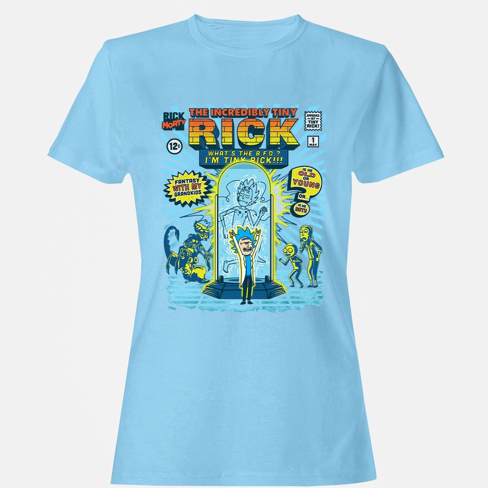 Women's T-Shirt - EJY4HA5F - Light Blue - 8