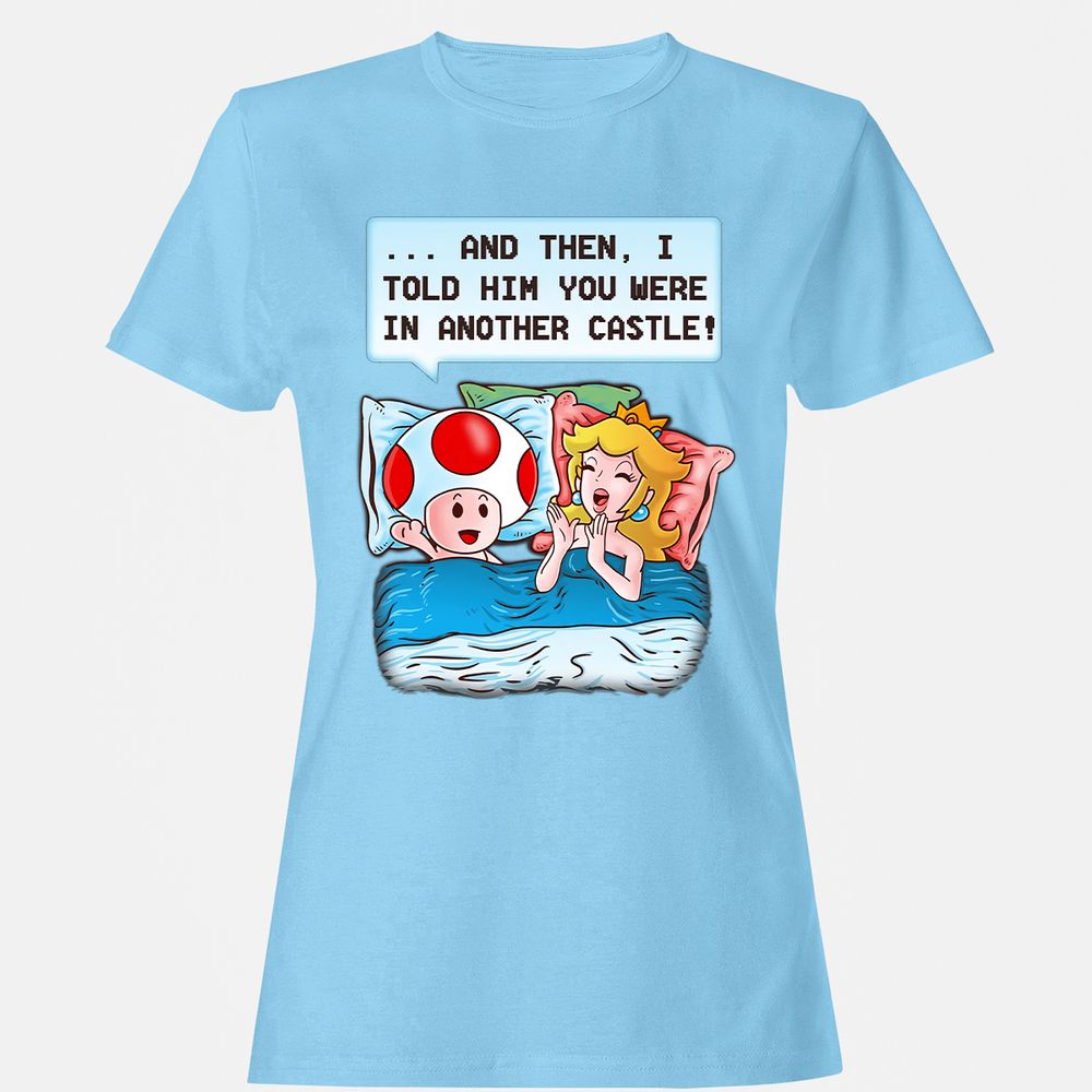 Women's T-Shirt - TY68XDHX - Light Blue - 8