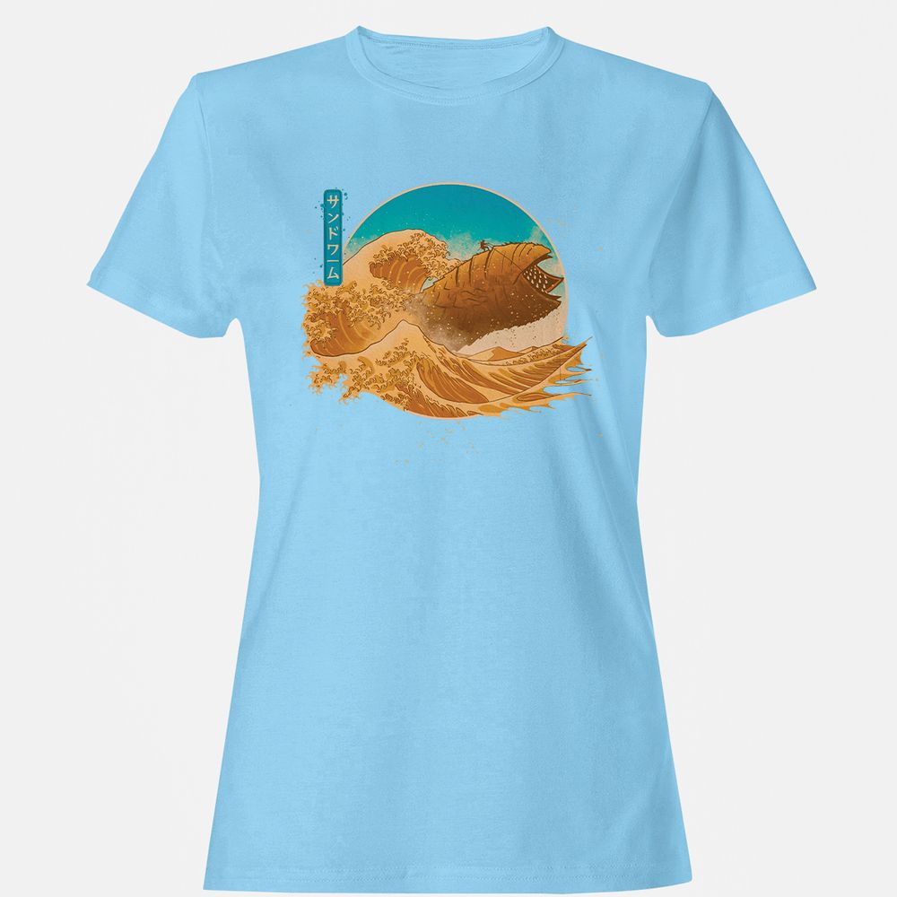 Women's T-Shirt - 86KWNFHT - Light Blue - 8