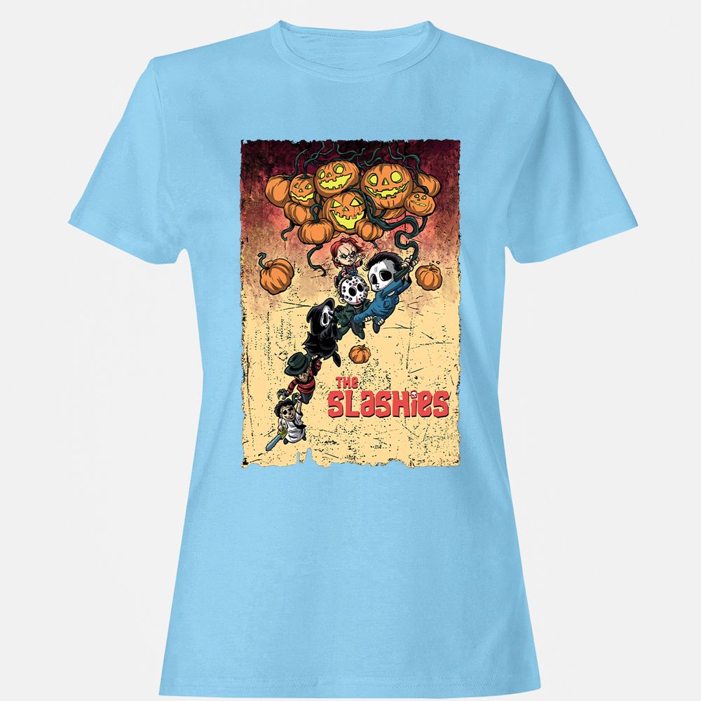 Women's T-Shirt - 48538SRT - Light Blue - 8