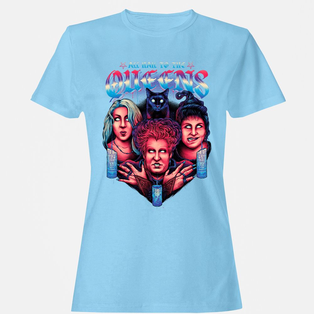 Women's T-Shirt - 745QMGXN - Light Blue - 8