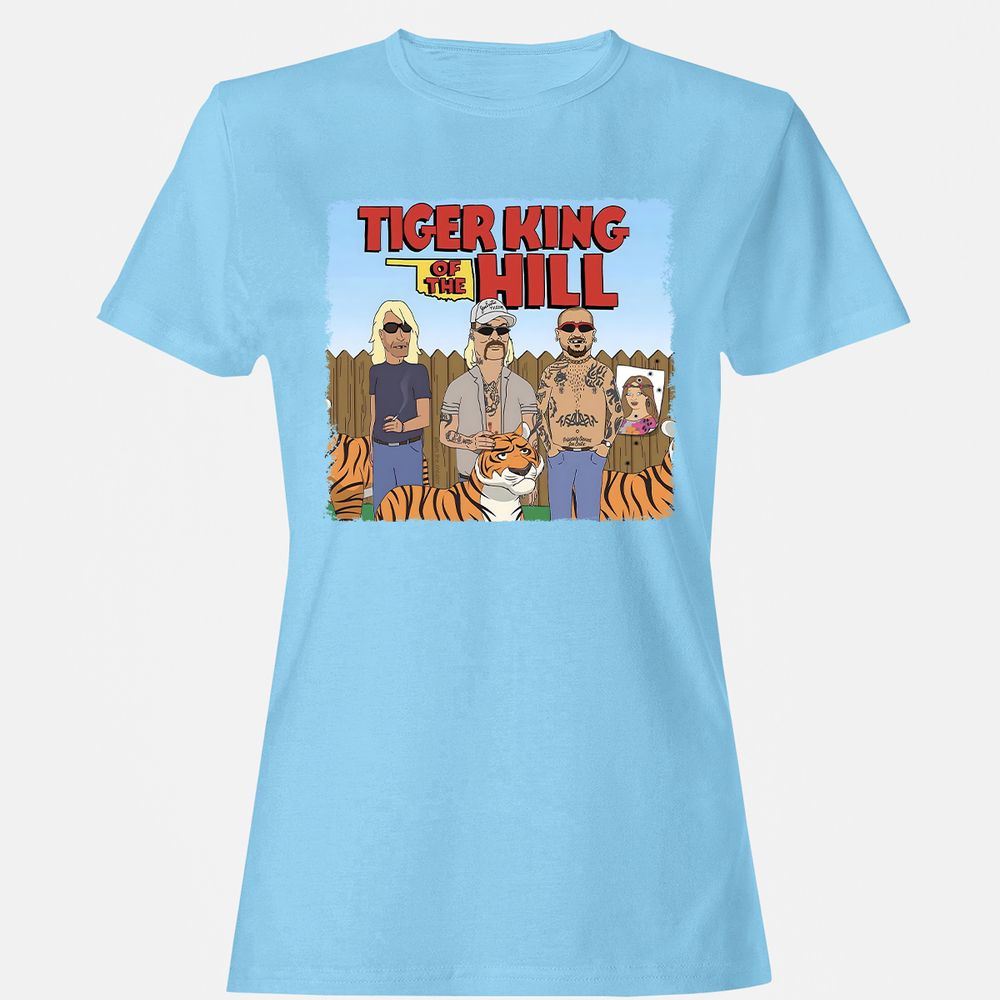 Women's T-Shirt - T6Y86WDC - Light Blue - 8